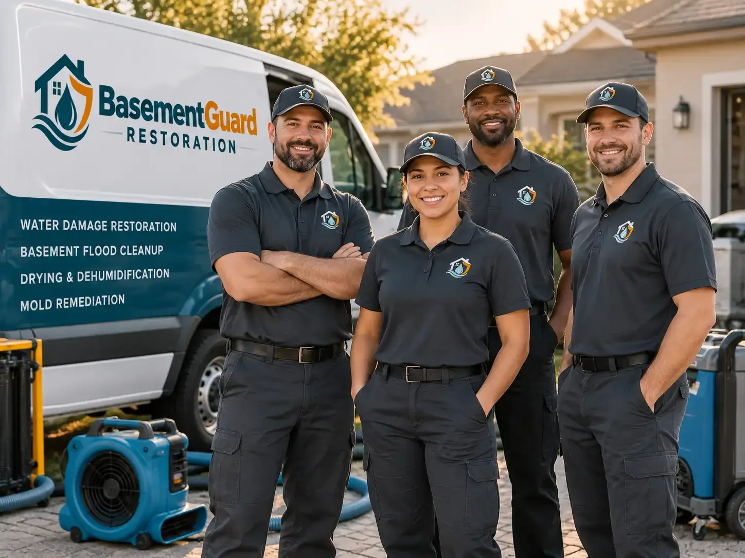 Basement Water Damage Restoration company in Woodlake, CA
